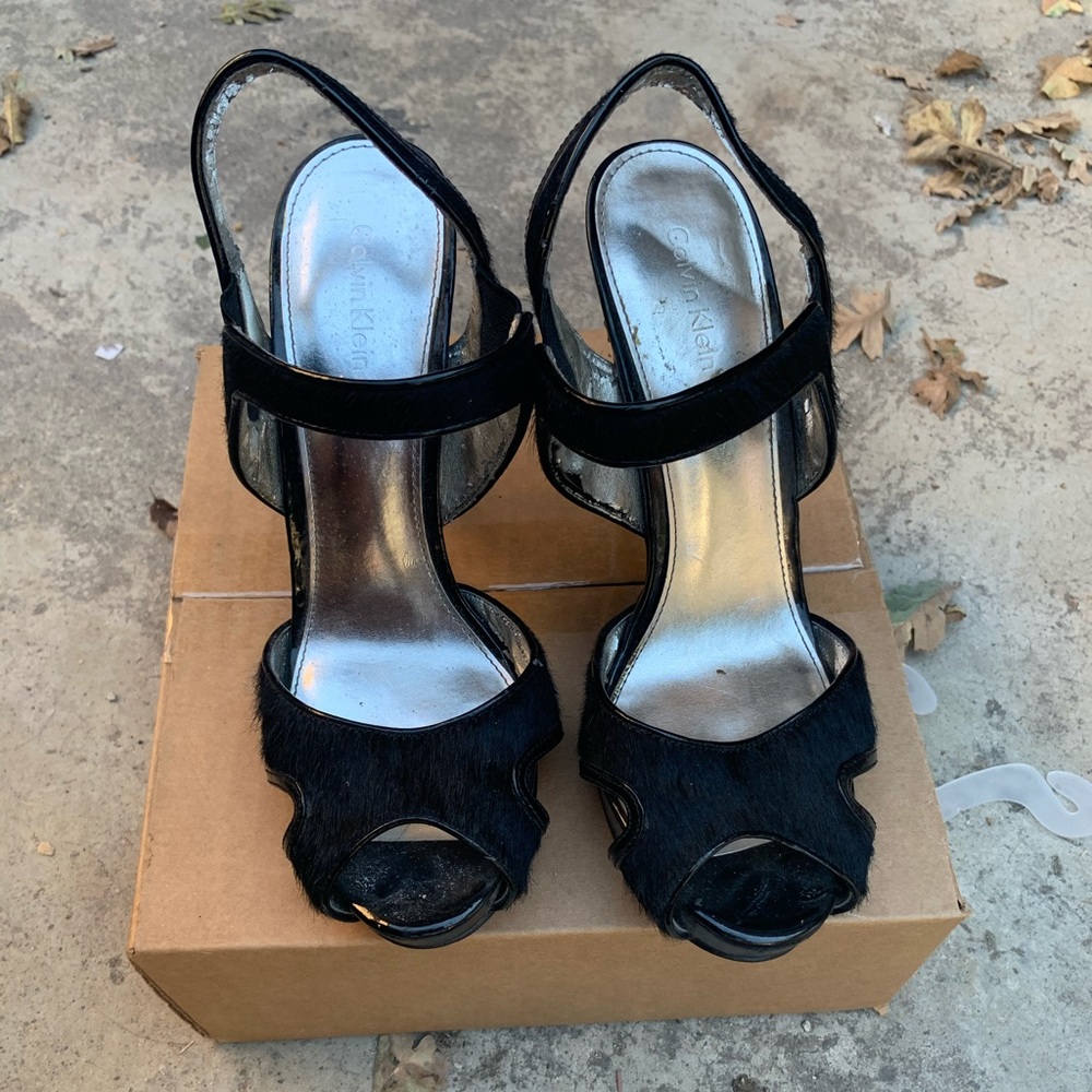 Calvin Klein Black heels
